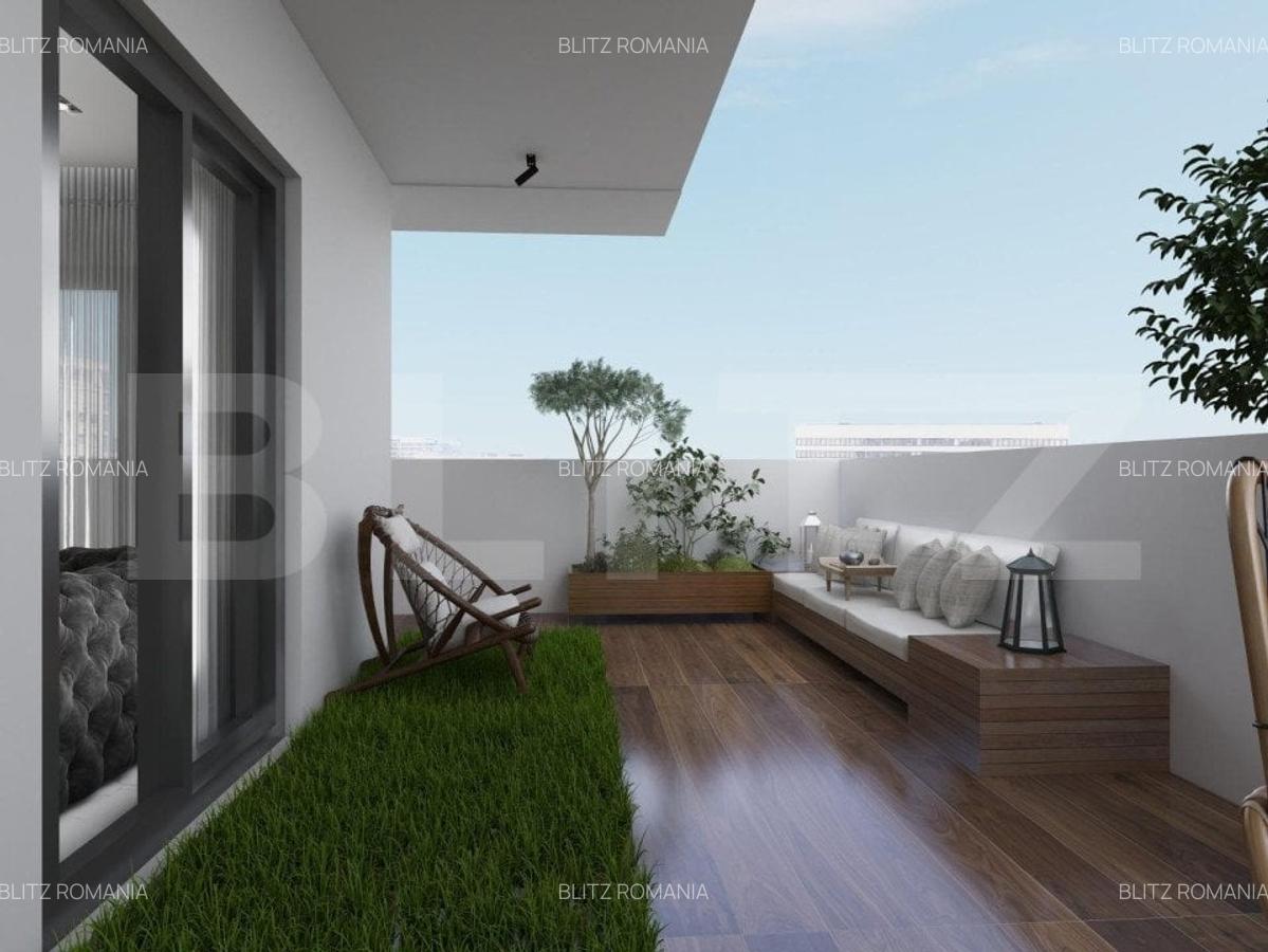 Apartament 3 camere, 82mp utili, terasa 70mp, zona Torontalului - 3
