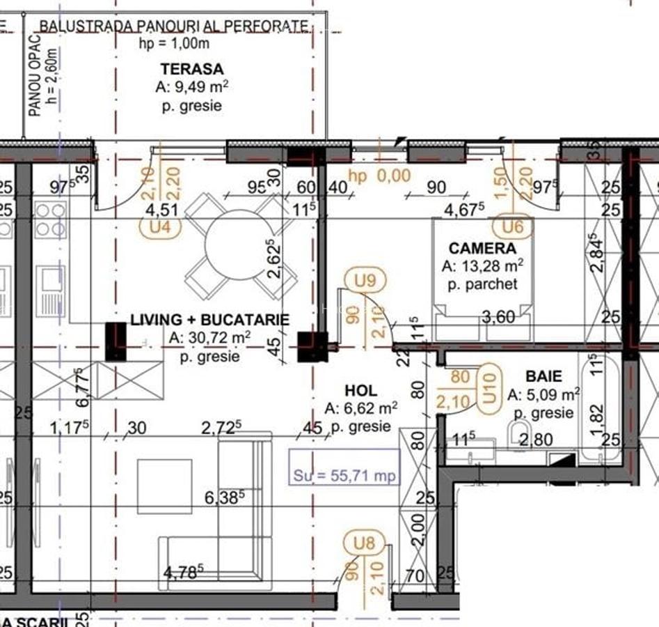Vanzare apartament 2 camere finisat bloc nou la 4 km de Auchan Iris, Cluj-Napoca - 7