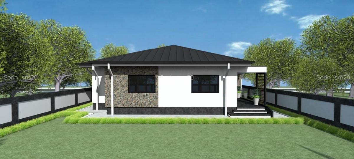 Cumpan- 4 camere la alb+ teren - 2