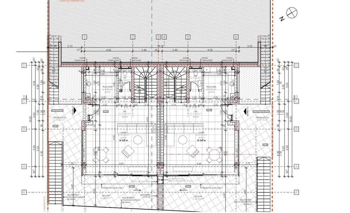 Duplex 4 camere cu panorama superba in cartierul Europa - 16