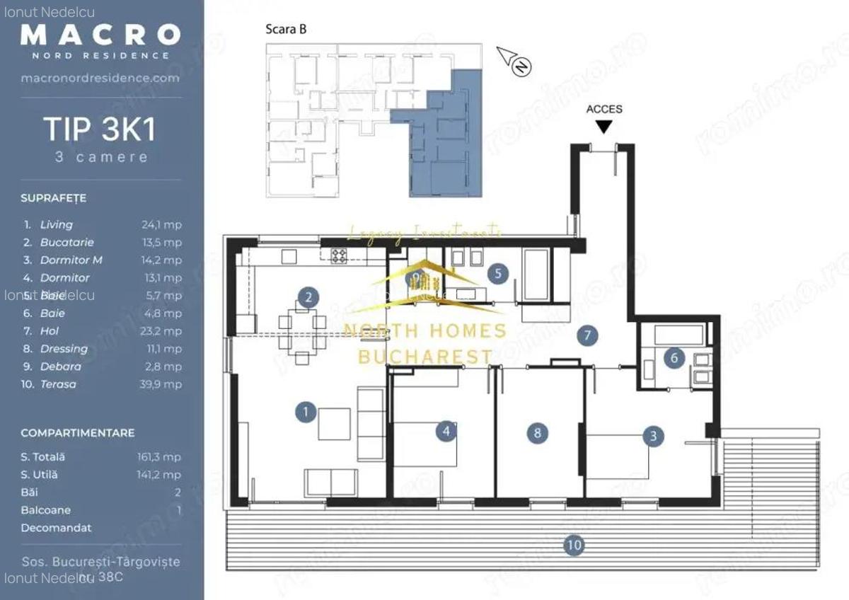0% COMISION - 3 camere de vanzare - 9