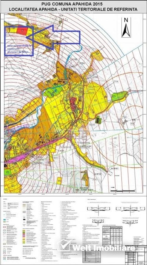 Teren in Apahida-Campenesti, 3,4 ha, extravilan - 3