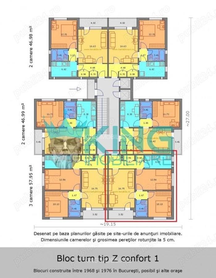 Apartament 3 Camere Drumul Taberei Bucuresti I Metrou T. Vladimirescu 10 minute - 9