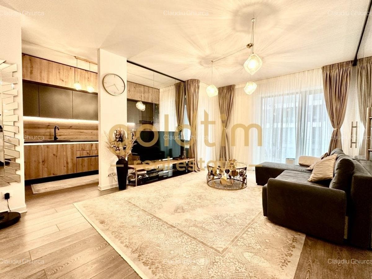Apartament cu 2 camere decomandat, mobilat în Pipera - 12
