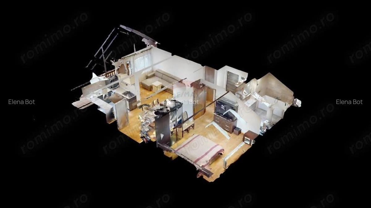 Vedere superba spre Bucegi, langa Castelul Cantacuzino ! Comision 0% ! - 12