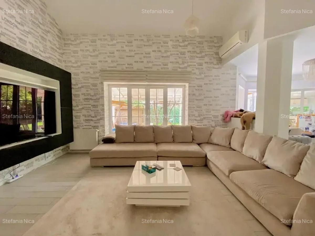 Vilă elegantă cu 7 camere, complet mobilată și utilată - Băneasa Residential - 1