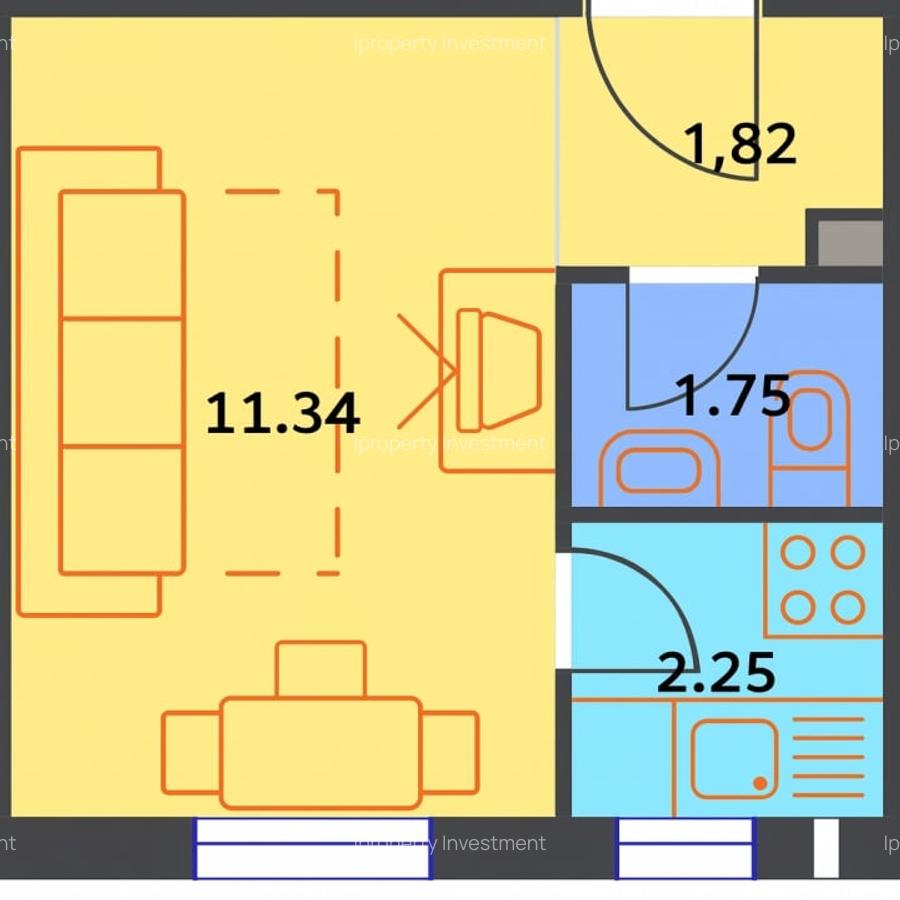 Titan, Postavarul | Garsoniera | Metrou 10min | Necesita Renovare - 1