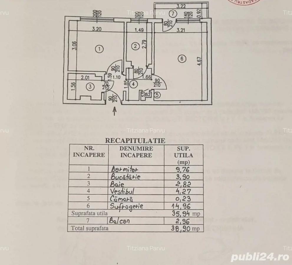 Apartament 2 camere Aleea Cetatuia-Lujerului - 8