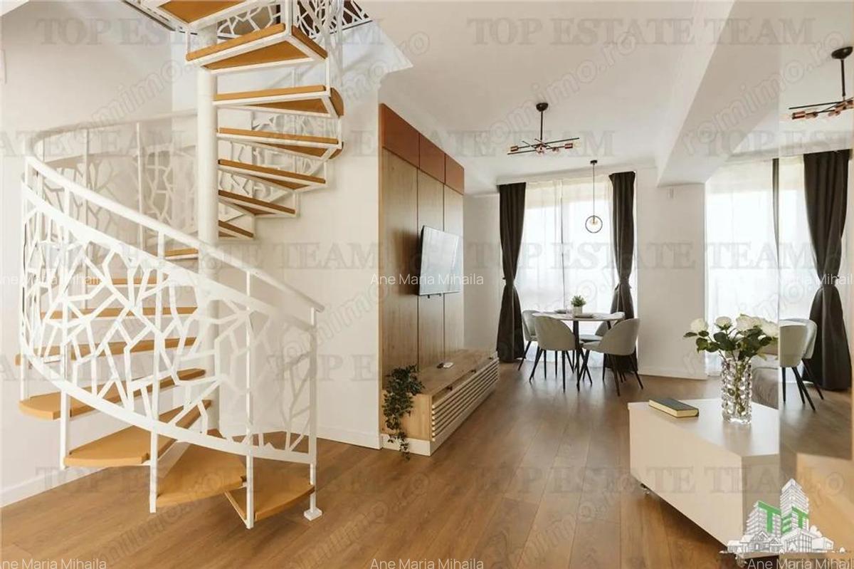 2 camere cu Terasa de 100 mp , Duplex Exclusivist Lux la Mansarda! - 17