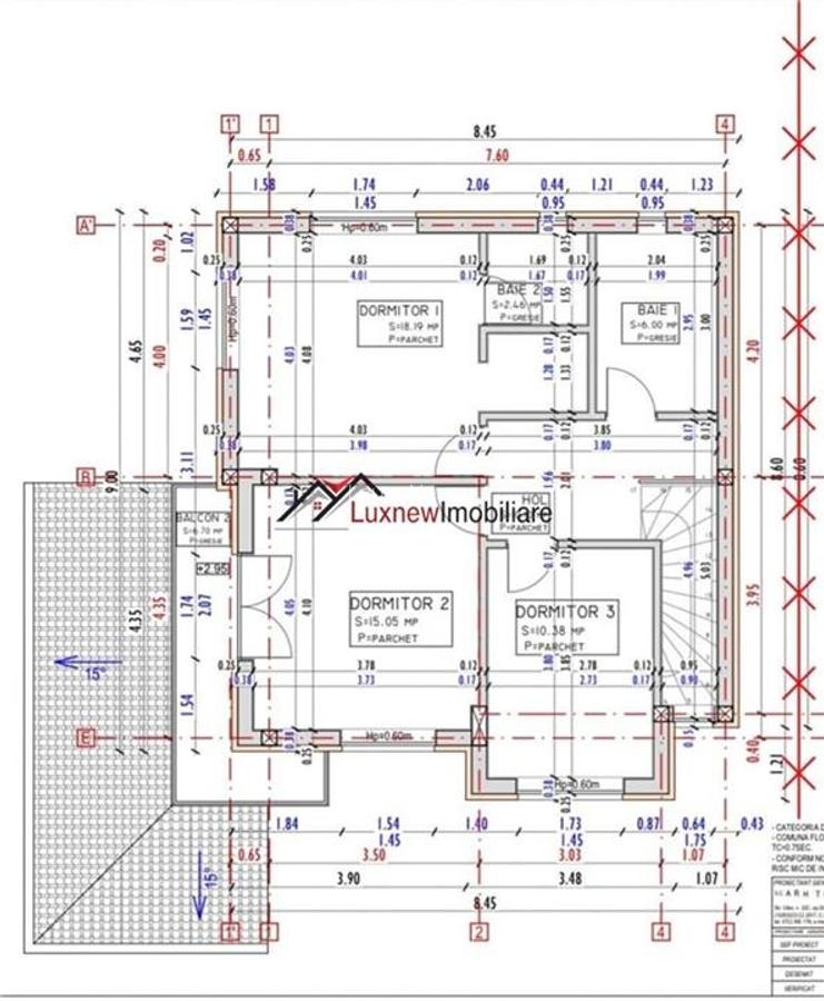 Comision 0%! Casa individuala semifinisata 110 mp utili, teren 400 mp in Luna. - 11