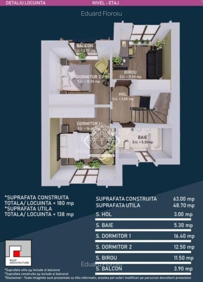 Vila-5 camere-P+1+M | Nicolae Grigorescu - 24