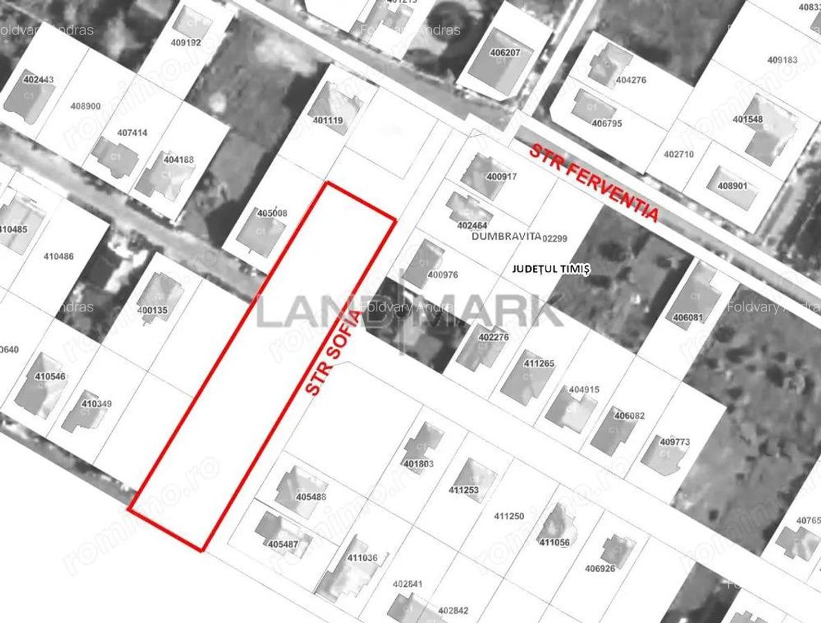 Teren pentru DEZVOLTARE de vanzare in zona Dumbravita Cora - 2