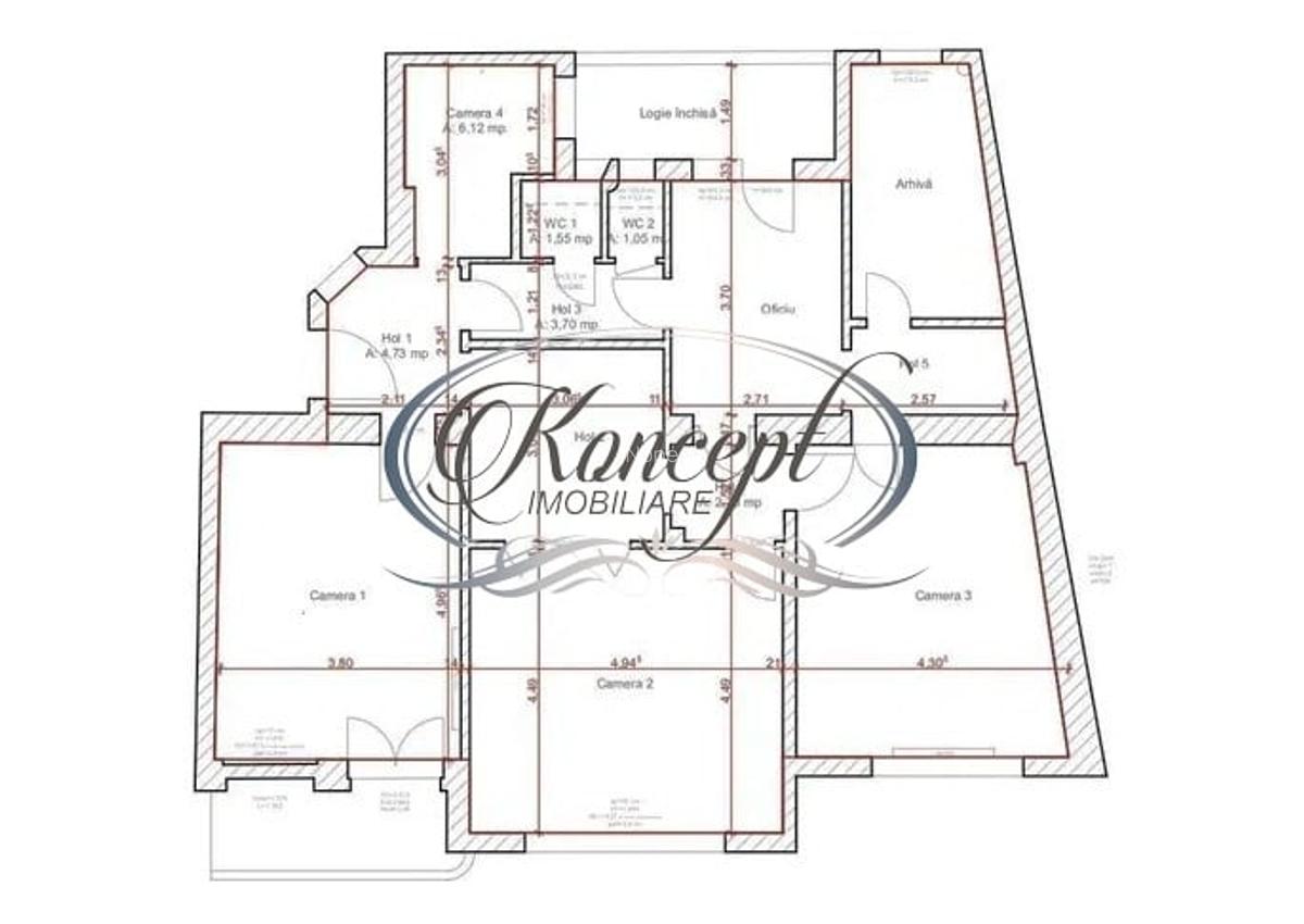Apartament central cu farmec istoric pe Bulevardul Eroilor - 14