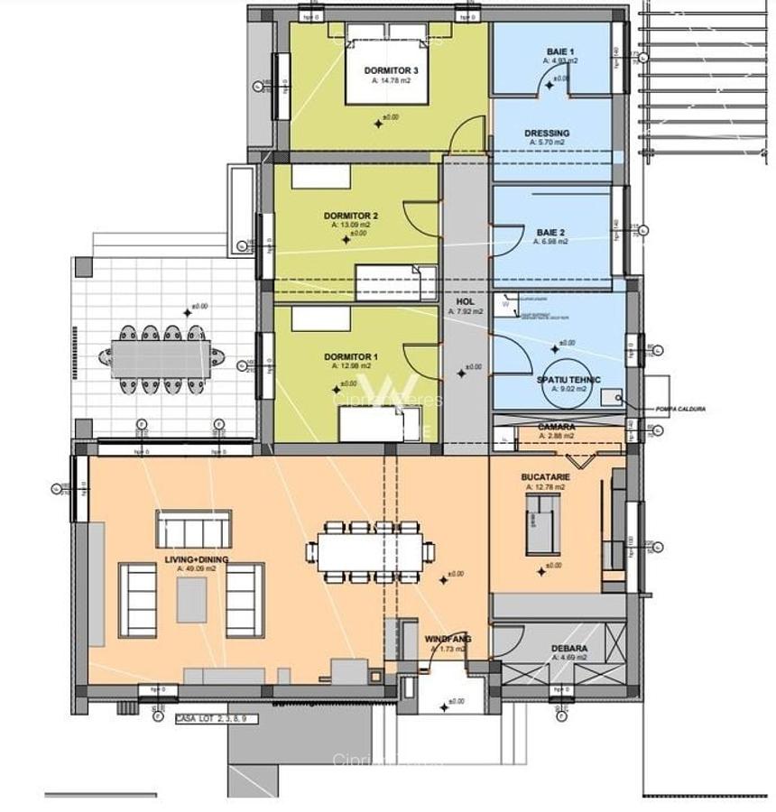 Casa individuala pe un nivel, 590 mp teren, Selimbar - Sibiu - 7