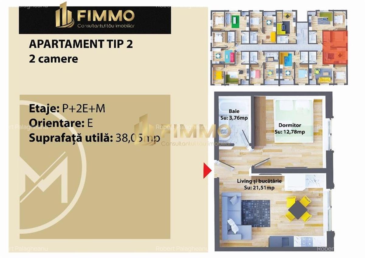 Apartamente 2 cam la cheie | Parter | 2000/mp | Lisaura | ID:1036 - 1