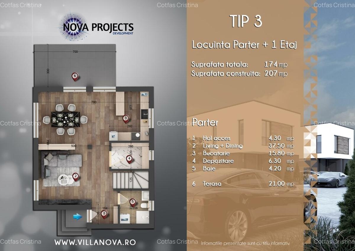 Casa cu ventilatie HVAC |Pompa caldura |Ventiloconvectoare |Panouri fotovoltaice - 19