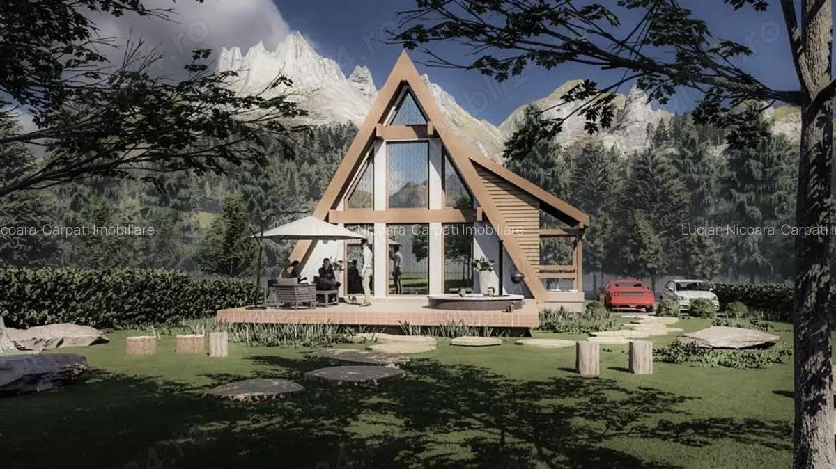 Casa de vacanta A-Frame, Glajerie, Rasnov - 2 Casa de vacanta A-Frame, Glajerie, Rasnov - 2