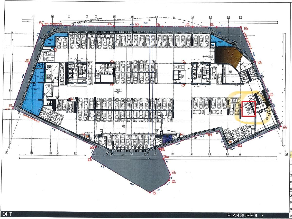 Loc de parcare de închiriat – One Herăstrău Towers, Aviatiei - 3