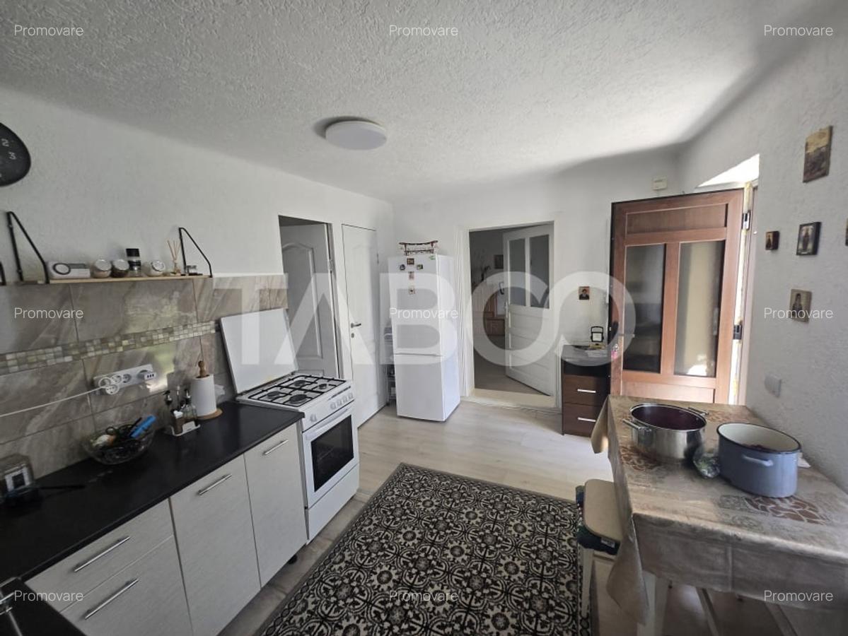 Casa individuala de vanzare 74 mpu in Marginimea Sibiului Talmacel - 12