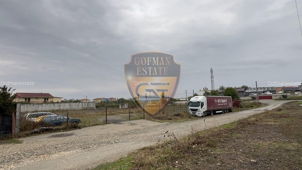 Teren pe colt intravilan pietruit imprejmuit varianta Ovidiu, Autostrada A2 - 10 Teren pe colt intravilan pietruit imprejmuit varianta Ovidiu, Autostrada A2 - 10