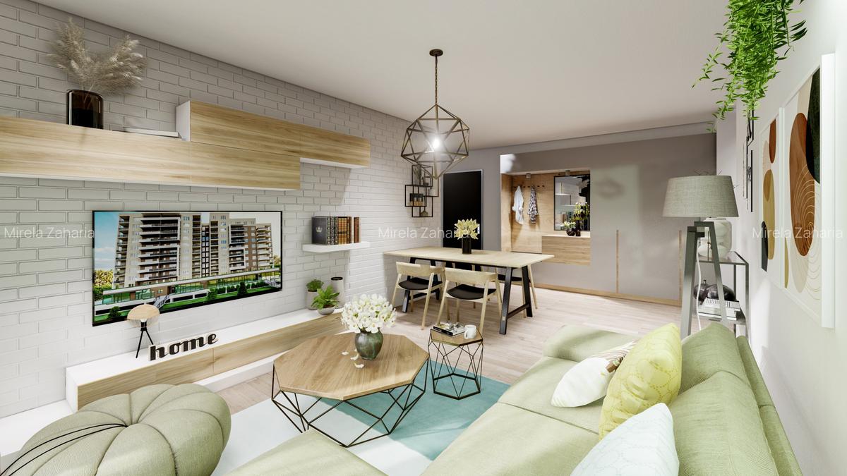 Garsonieră -Zona Mall Coresi- Tractorul – ARMONIA RESIDENCE - 9