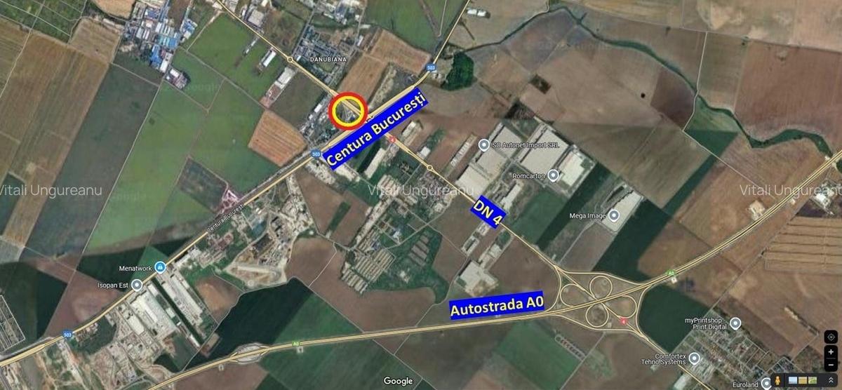 Popesti – Leordeni - Centura, teren industrial 1067 mp - 1
