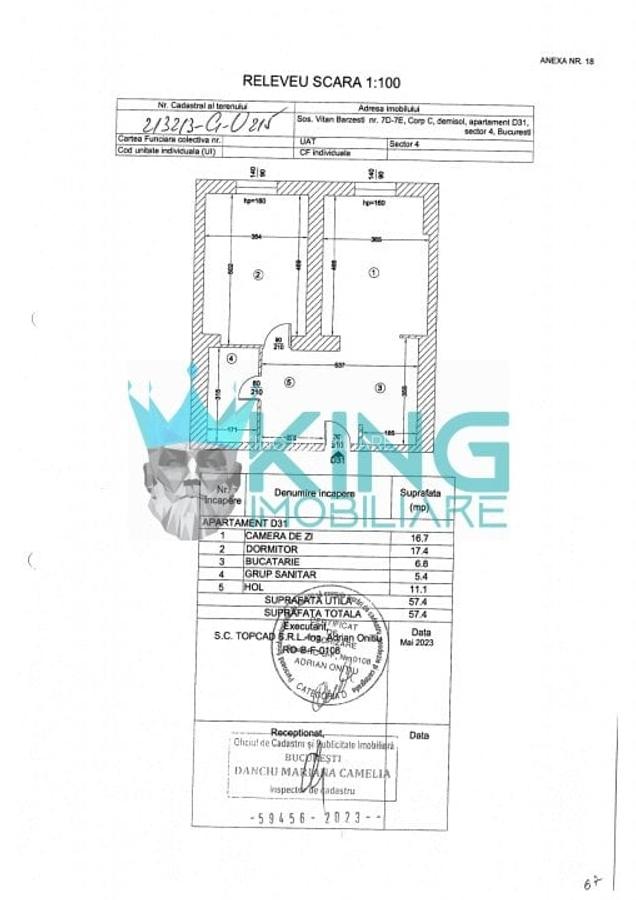 Apartament cu 2 camere decomandat în Theodor Pallady - 6