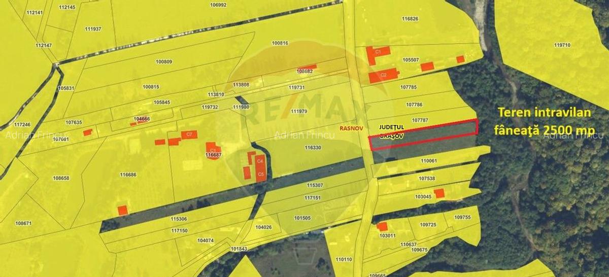 Teren intravilan, 2500 mp, Rasnov, Glajarie - 8