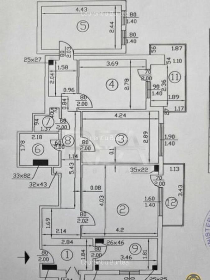 4 camere, 91 mp, 7/9, Lujerului-100 m de metrou. - 1