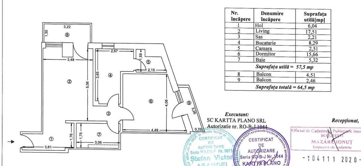 Apartament 2 Camere | Sisesti - 10