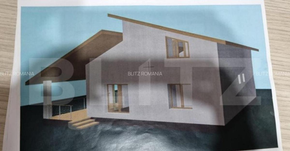 Teren 4000 mp,autorizatie de constructie Lechinta - 2