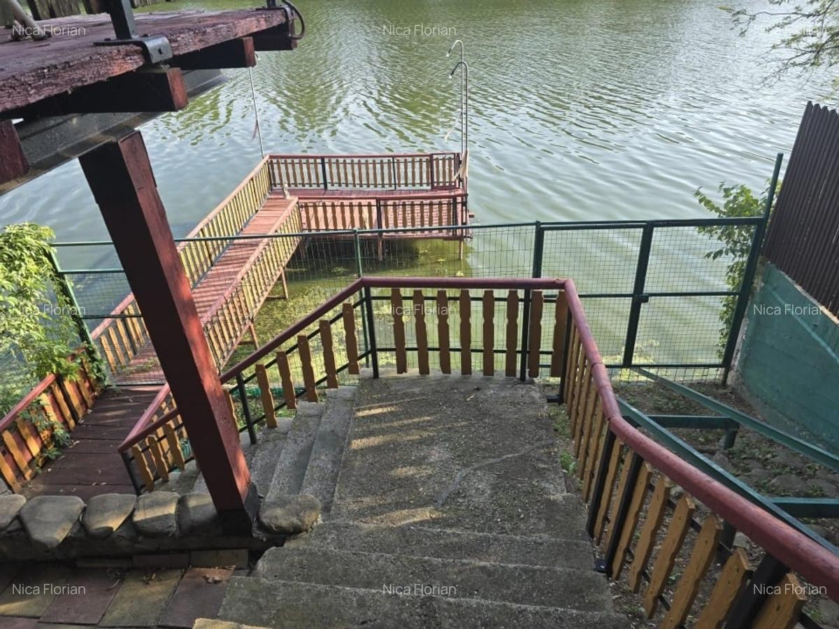 Casa Marta Bibescu pe malul lacului cu piscina - 13
