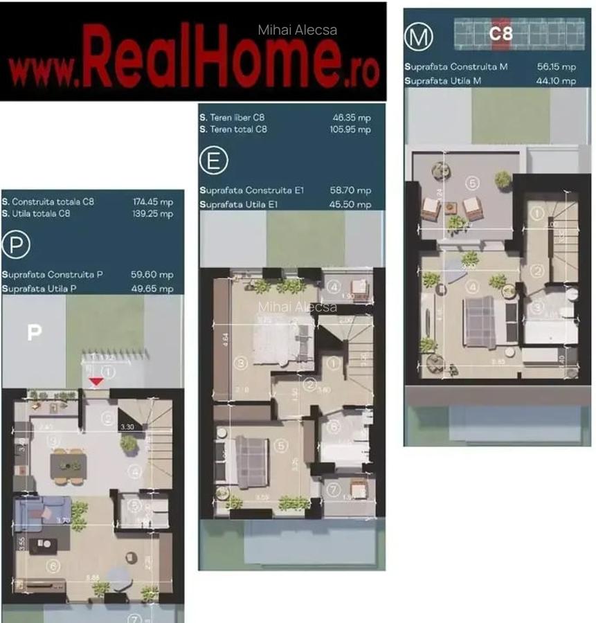 Vila / STB / 140 mp util / 0 comision / parc Teilor / parc IOR - 4