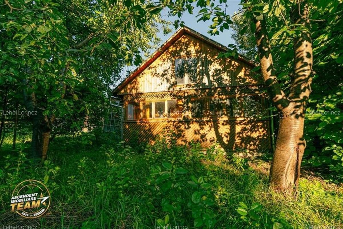 FILM! Peste 800mp teren cu casuta, areal estimabil, Lenin, Sfantu Gheorghe - 1