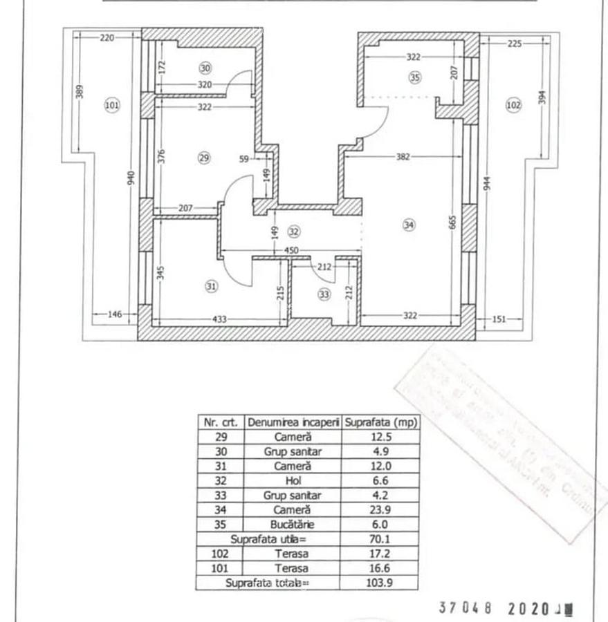 Penthouse 3 Rooms in Onix Pipera 104 mp | 2 Terase | 2 Bai - 3