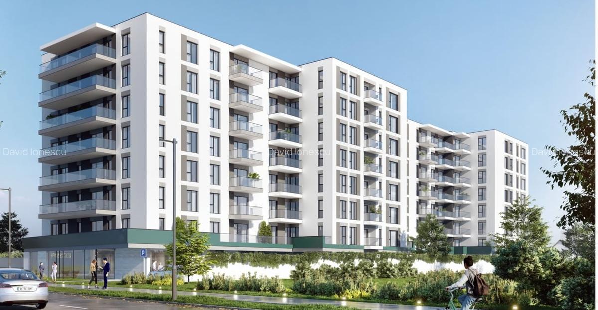 Apartament nou 2 camere Baneasa Pta Presei Straulesti, terasa 8 mp, la cheie! - 14