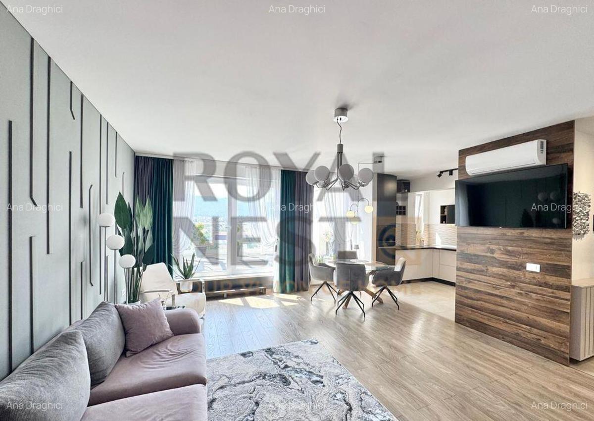 De inchiriat penthouse superb in zona Tractorul - 2