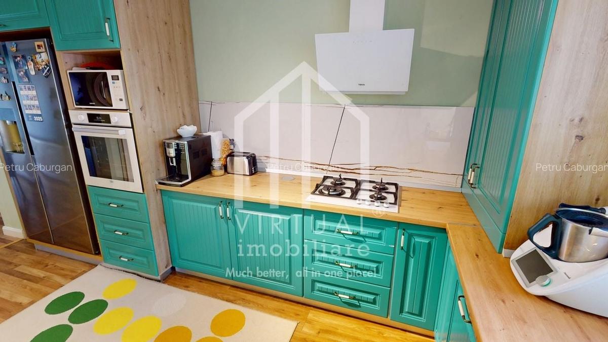 Duplex cu 5 camere, 143mp utili, terasa 44mp, mobilat, Selimbar - 8