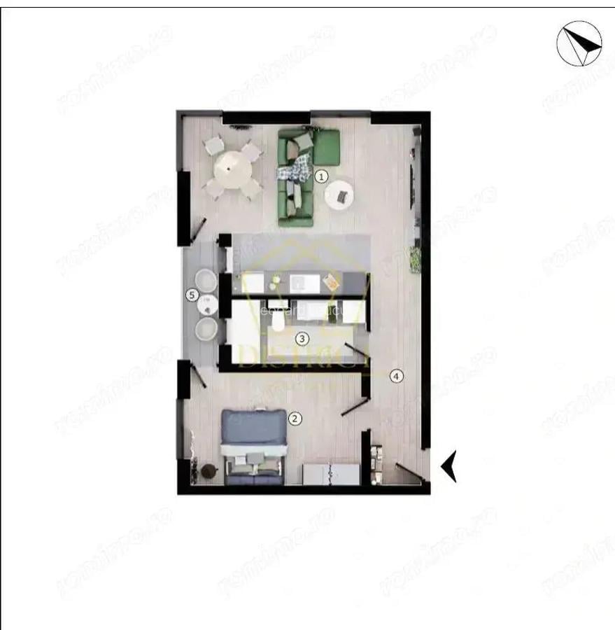 Apartamente noi cu 2 camere, finalizare octombrie 2025 | Torontalului - 1