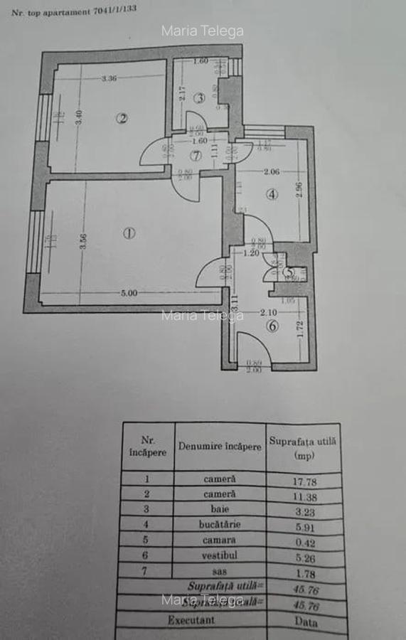 APARTAMENT 2 CAMERE - ZONA ASTRA, PARTER, COMPLET UTILAT - 8