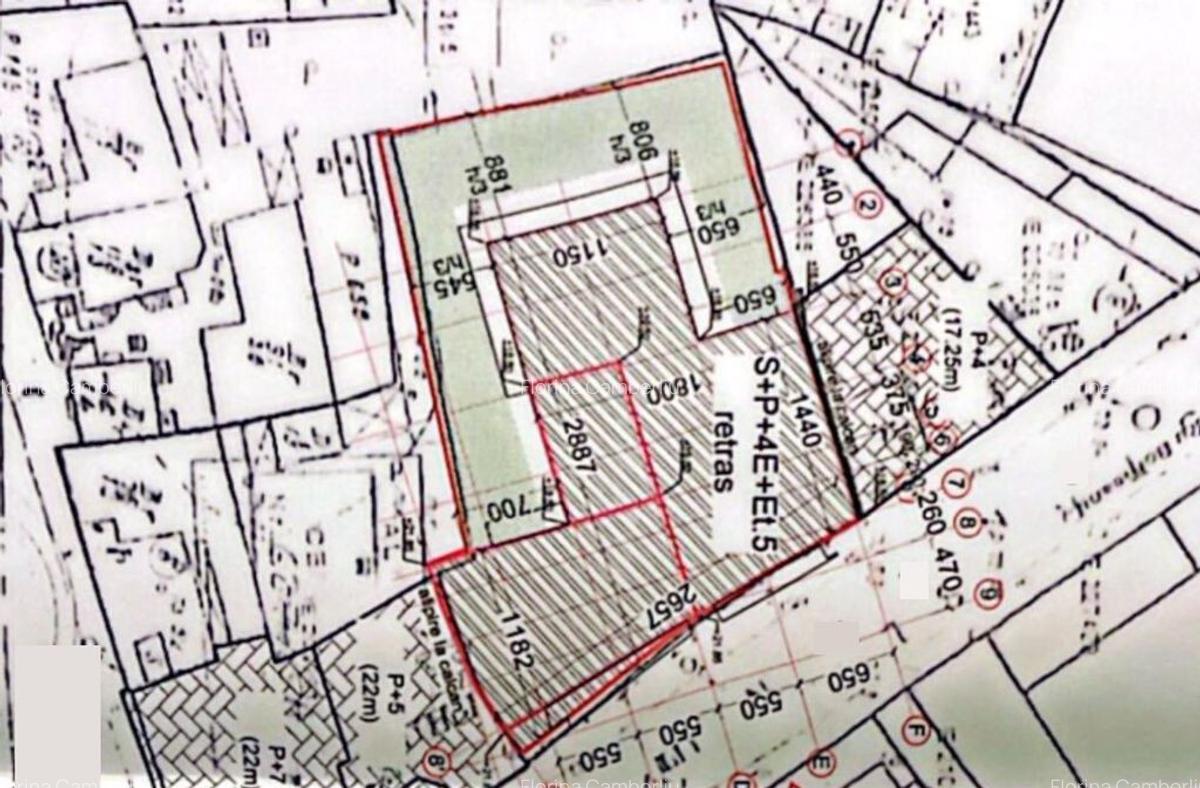 Grozavesti, teren 890 mp, S+P+4 - 1