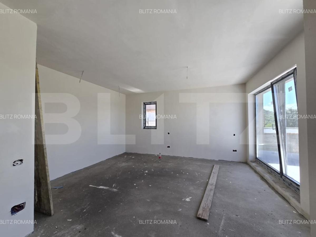 Duplex luminos la stadiul de semifinisat in Faget cu priveliste panoramica - 14