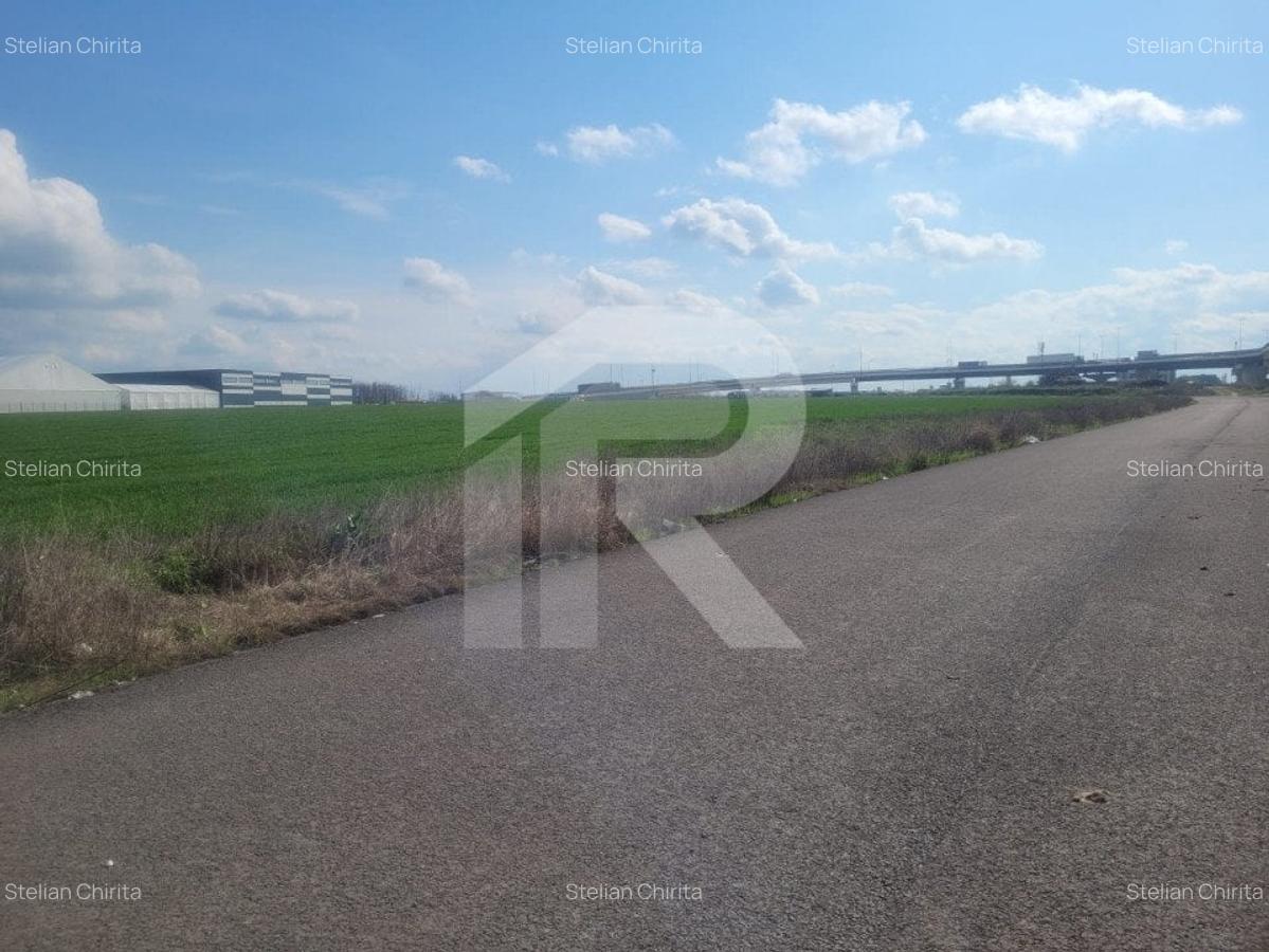 Teren 33.637 mp cu deschidere 88 m la Centura, zona mixta – Popesti-Leordeni - 2