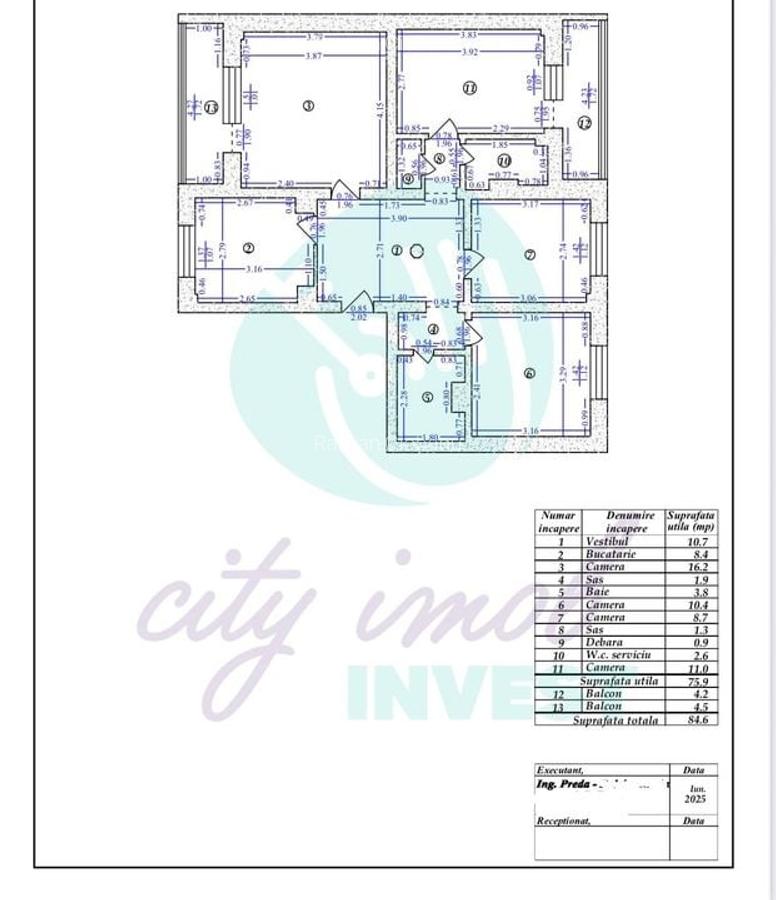 Apartament cu 4 camere decomandat, mobilat în Victoriei - 15