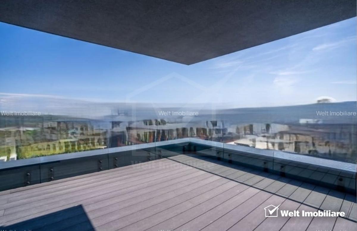 Penthouse/spatiu birou, 2 camere, finisat, prima inchiriere, parcare subterana - 6