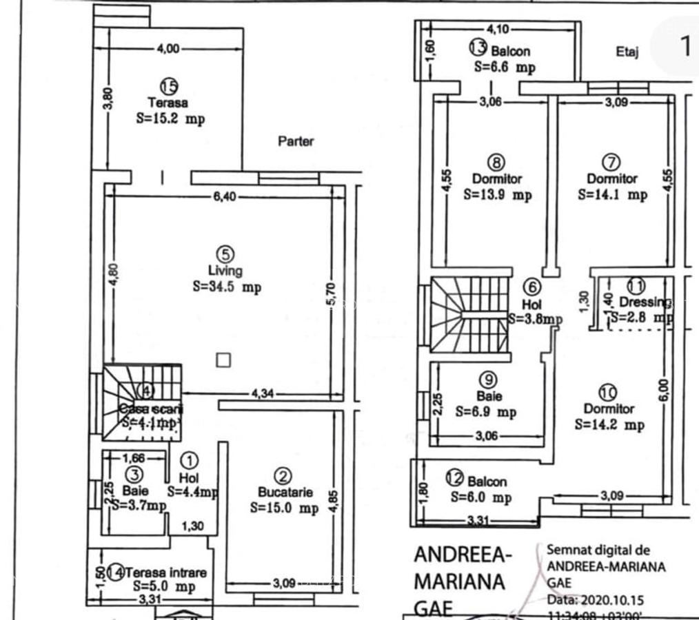 Duplex modern cu 3 dormitoare, terasa si curte - Ghiroda - 14