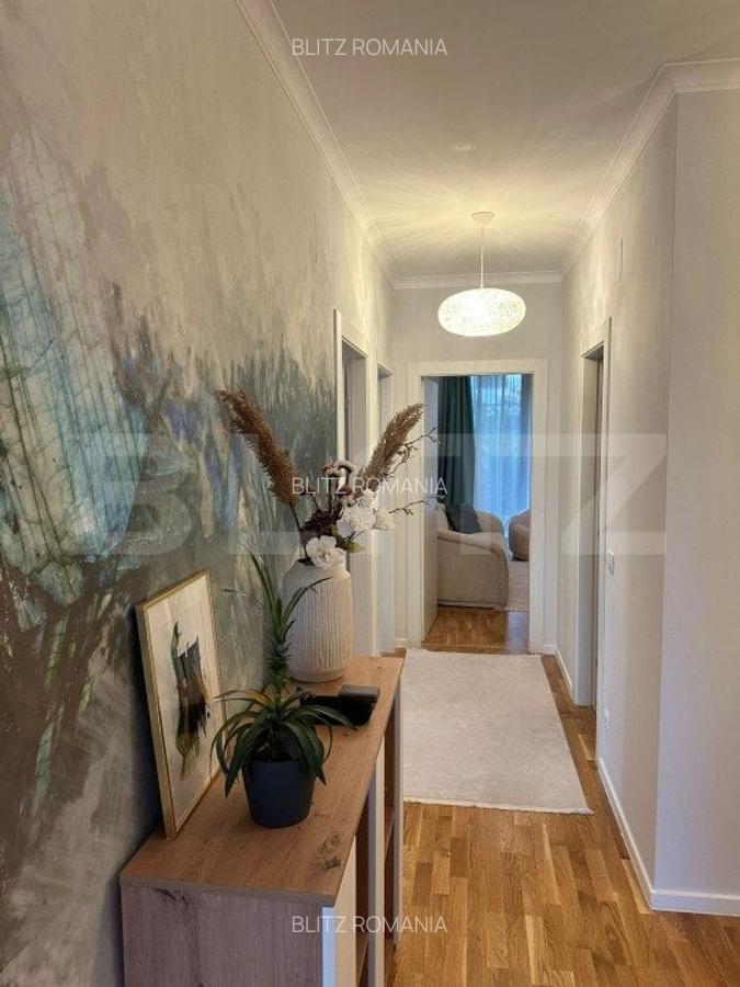 Apartament de lux cu 4 camere si gradina privata de 124 mp in Baneasa - 2