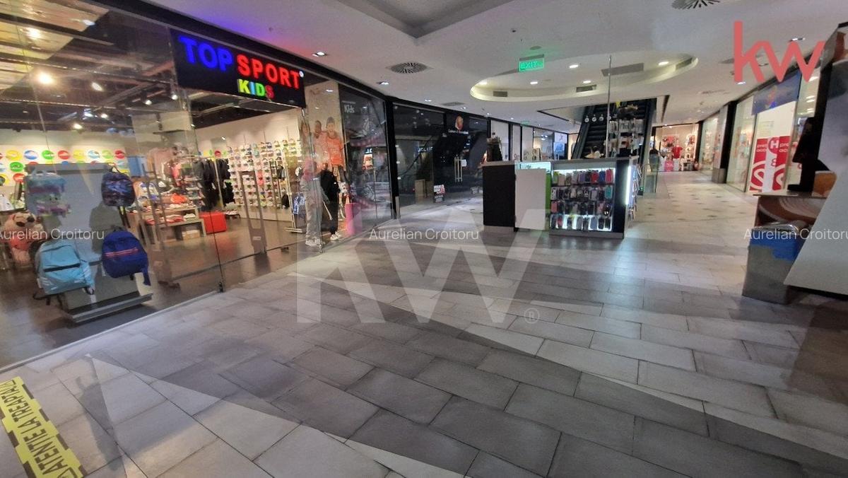 Spatii de inchiriat in complexul comercial Mercur la etajul 1 - 3