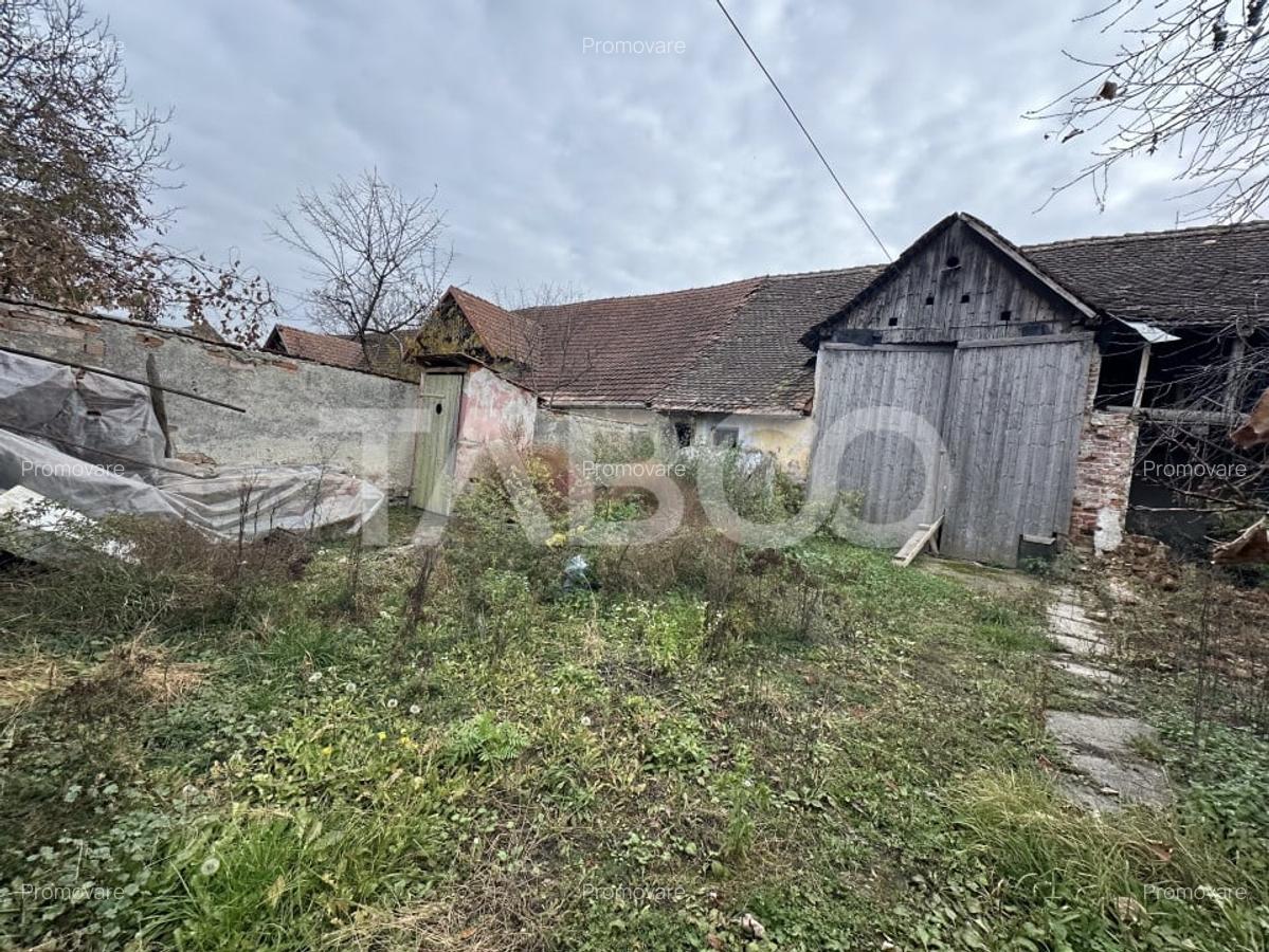 Casa de vanzare 2 camere anexe gospodaresti 1248 mp teren in Beclean - 11