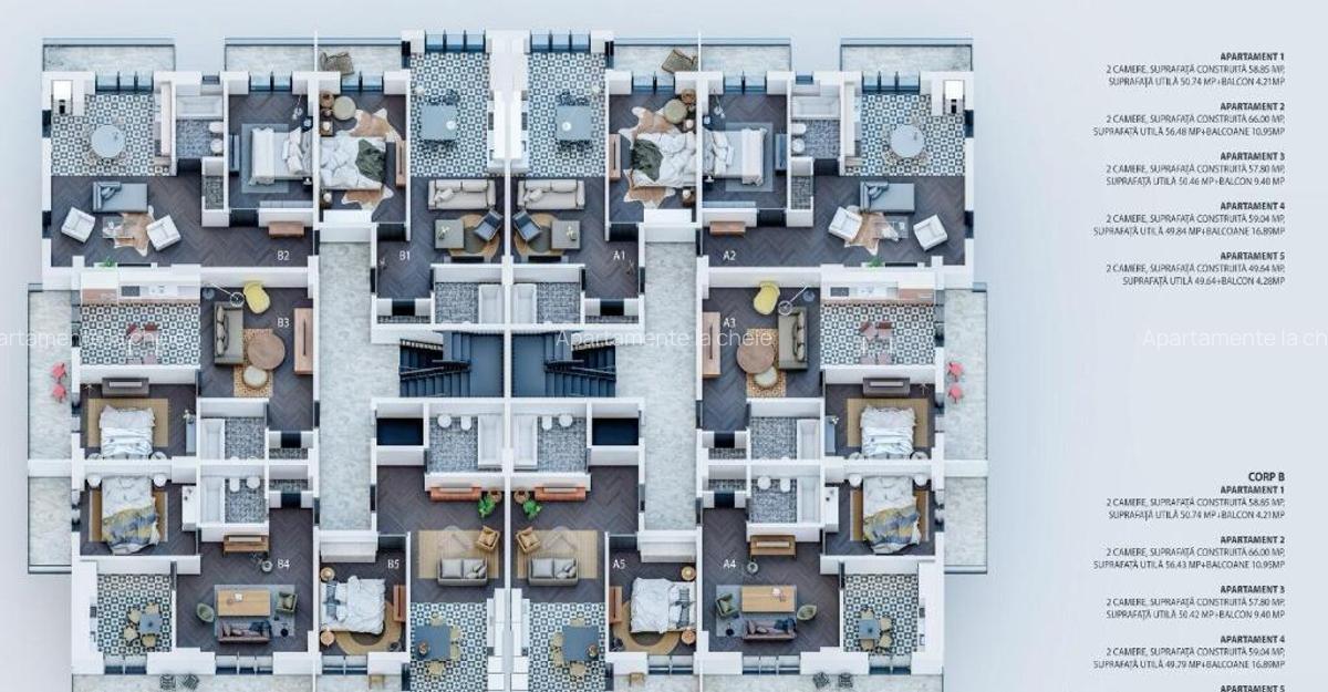 Direct Dezvoltator apartamente premium,la cheie ,de la 65.000 eur - 7